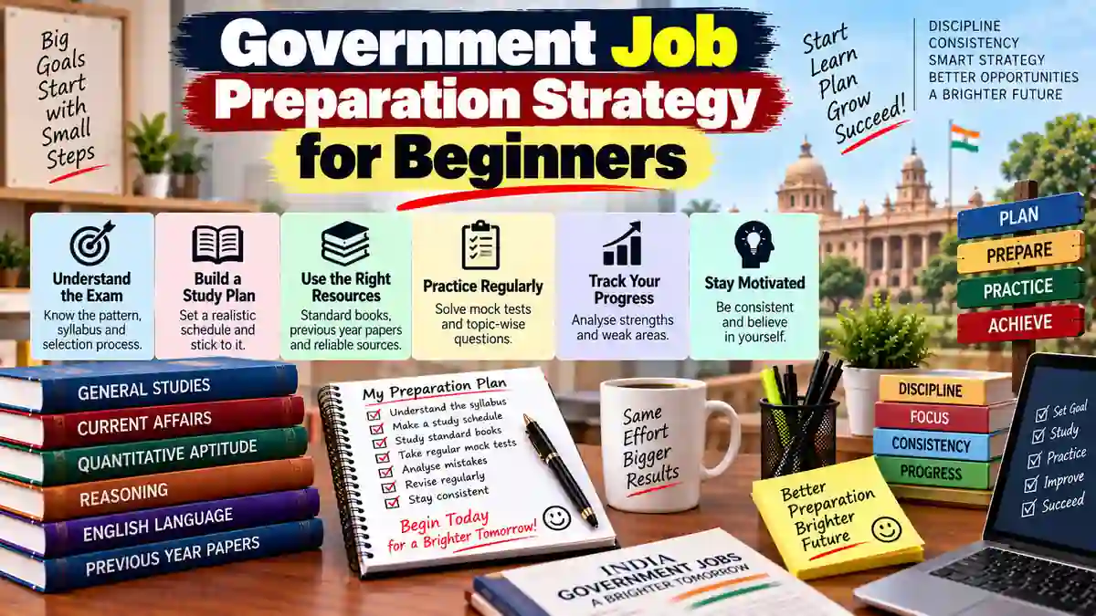 Government Job Preparation Strategy for Beginners