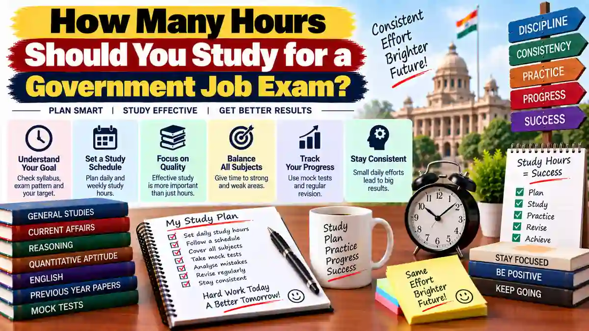 How Many Hours Should You Study for a Government Job Exam?