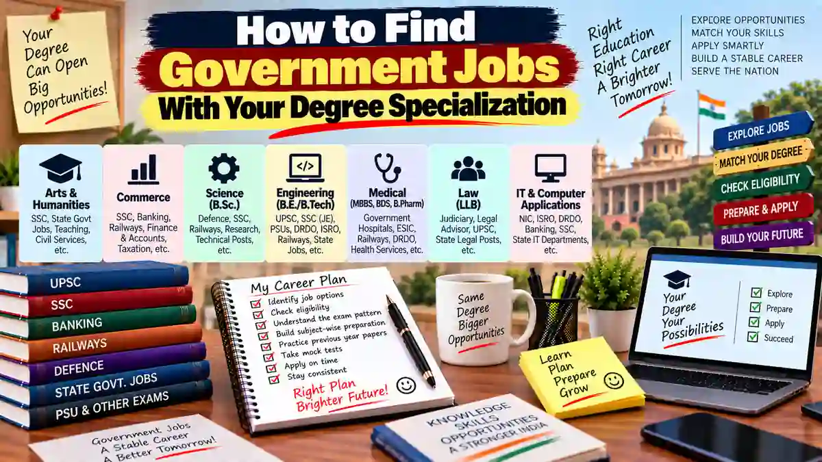 How to Find Government Jobs With Your Degree Specialization