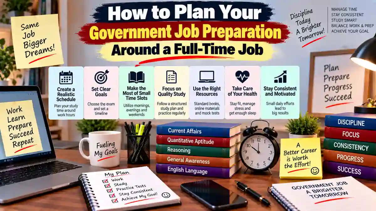 How to Plan Your Government Job Preparation Around a Full-Time Job