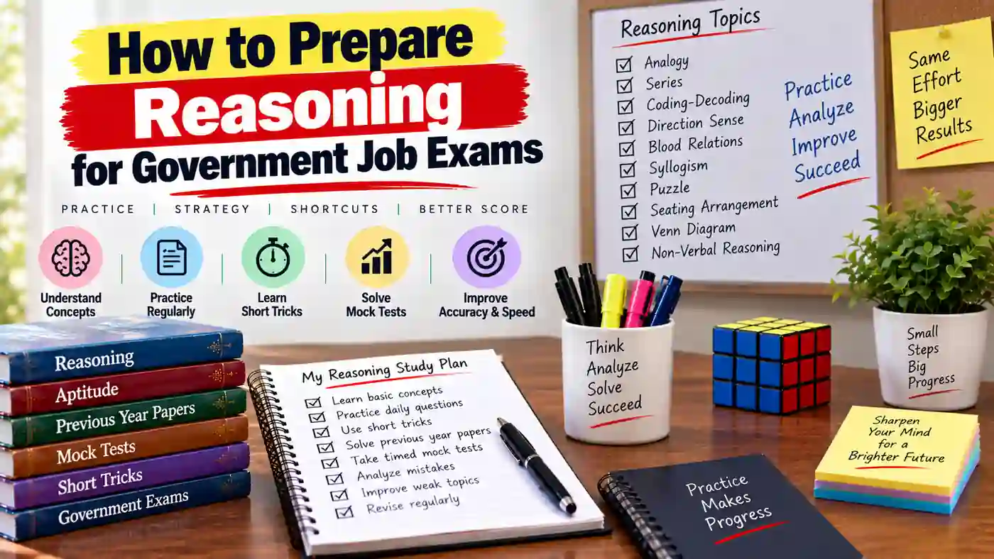 How to Prepare Reasoning for Government Job Exams